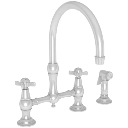 A large image of the Newport Brass 9456 White