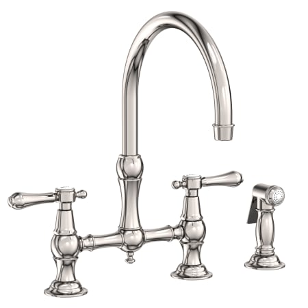 A large image of the Newport Brass 9458 Polished Nickel