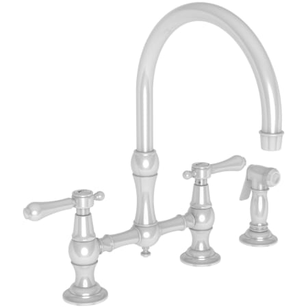 A large image of the Newport Brass 9458 White