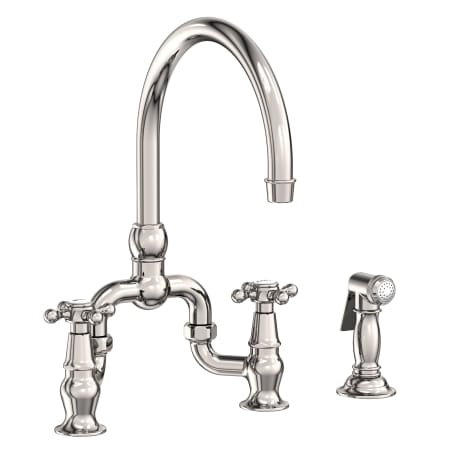 A large image of the Newport Brass 9460 Polished Nickel