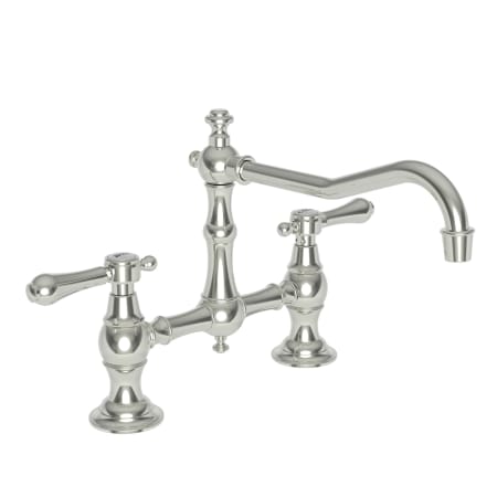 A large image of the Newport Brass 9461 Polished Nickel