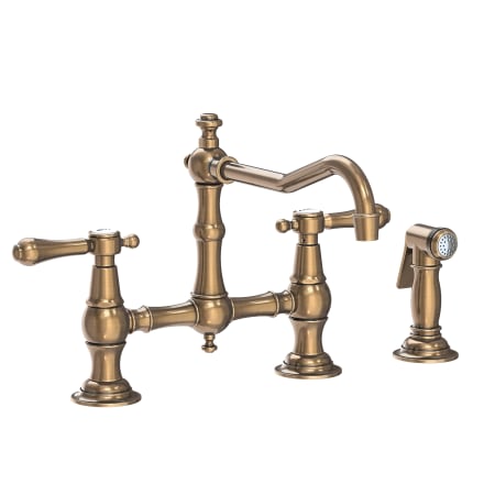 A large image of the Newport Brass 9462 Antique Brass