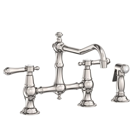 A large image of the Newport Brass 9462 Polished Nickel