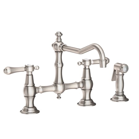 A large image of the Newport Brass 9462 Satin Nickel