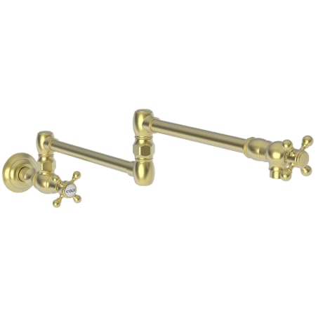 A large image of the Newport Brass 9481 Satin Brass (PVD)