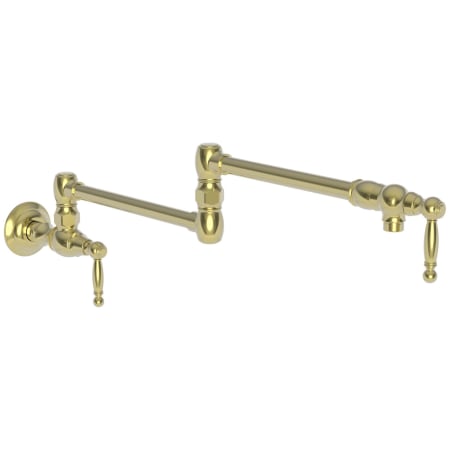 A large image of the Newport Brass 9482 Polished Brass Uncoated (Living)