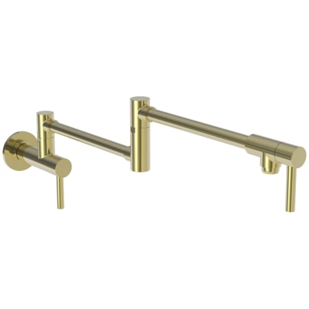A large image of the Newport Brass 9485 Polished Brass Uncoated (Living)