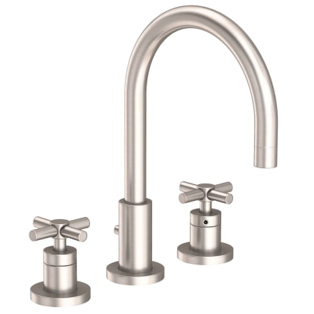 A large image of the Newport Brass 990 Satin Nickel