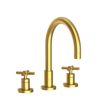 A large image of the Newport Brass 9901 Satin Brass (PVD)
