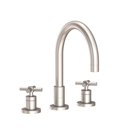 A large image of the Newport Brass 9901 Satin Nickel