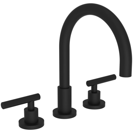 A large image of the Newport Brass 9901L Flat Black