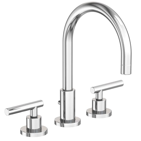 A large image of the Newport Brass 990L Polished Chrome