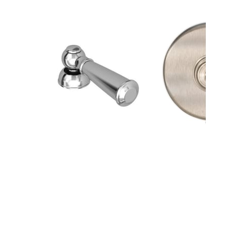 A large image of the Newport Brass 2-645 Satin Nickel