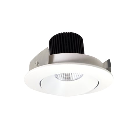 A large image of the Nora Lighting NIO-4RC27X/10 Matte Powder White / Matte Powder White