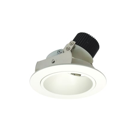 A large image of the Nora Lighting NIO-4RDCDX Matte Powder White / Matte Powder White