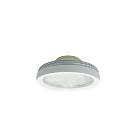 A large image of the Nora Lighting NLCBC-469TIR25 Matte Powder White