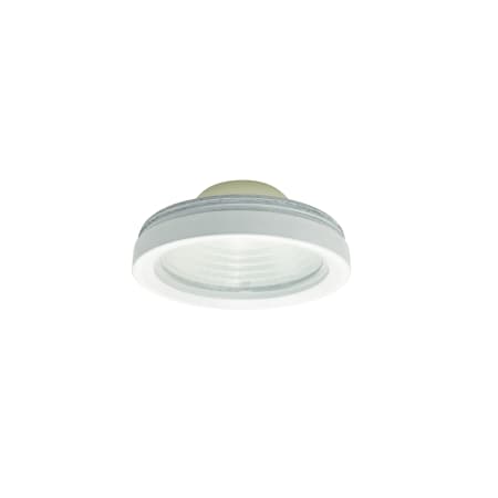 A large image of the Nora Lighting NLCBC-469TIR45 Matte Powder White