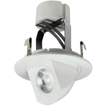 A large image of the Nora Lighting NLCBC-47030X/A Matte Powder White