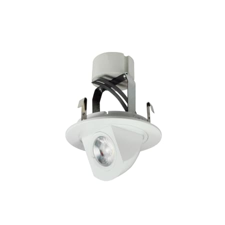 A large image of the Nora Lighting NLCBC-47035X/A Matte Powder White