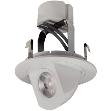 A large image of the Nora Lighting NLCBC-47040X/A Matte Powder White