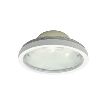 A large image of the Nora Lighting NLCBC-569TIR15 Matte Powder White