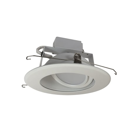 A large image of the Nora Lighting NLCBC-66930XEM White / White