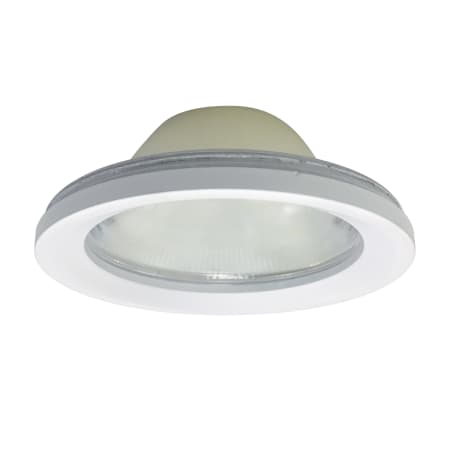 A large image of the Nora Lighting NLCBC-669TIR15 Matte Powder White