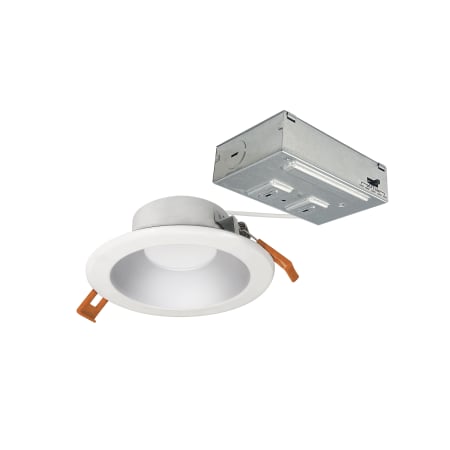 A large image of the Nora Lighting NLTH-41TW Haze / Matte Powder White