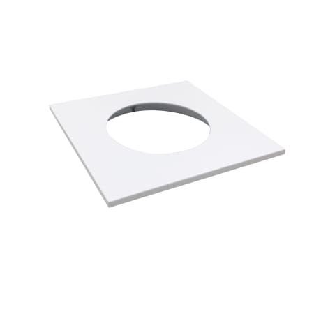A large image of the Nora Lighting NM2-2SDT Matte Powder White