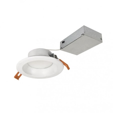 A large image of the Nora Lighting NLTH-41TW Matte Powder White