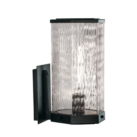 A large image of the Norwell Lighting 1176-WAV Matte Black