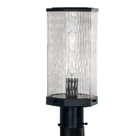 A large image of the Norwell Lighting 1177-WAV Matte Black