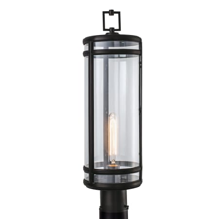A large image of the Norwell Lighting 1192 Acid Dipped Black