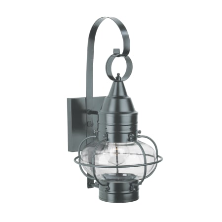 A large image of the Norwell Lighting 1513 Gun Metal with Clear Glass