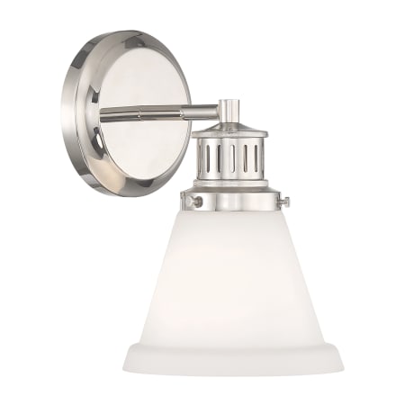 A large image of the Norwell Lighting 2401 Polished Nickel