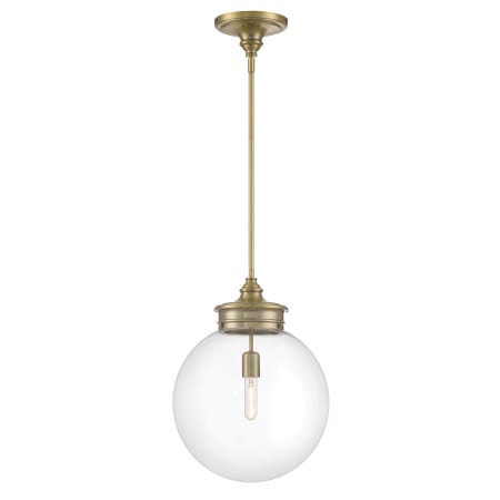 A large image of the Norwell Lighting 4801 Antique Brass