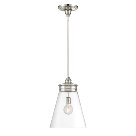 A large image of the Norwell Lighting 4811 Polished Nickel