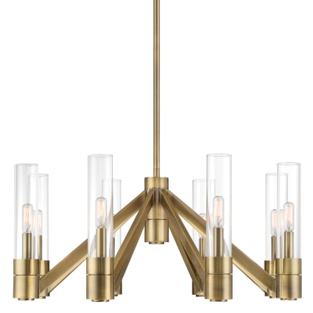 A large image of the Norwell Lighting 6518-CL Oxidized Aged Brass