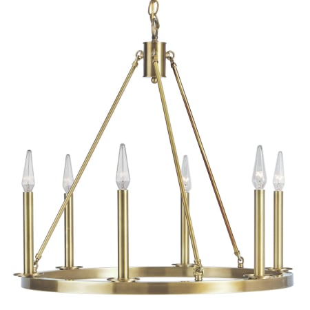 A large image of the Norwell Lighting 6525-NG Aged Brass