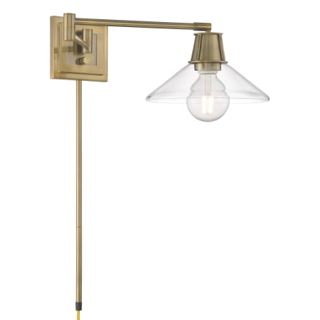 A large image of the Norwell Lighting 6661 Antique Brass