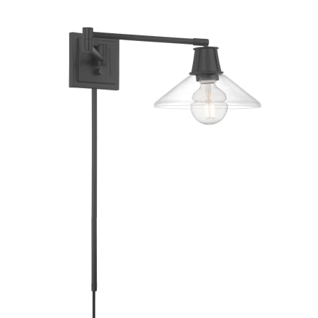 A large image of the Norwell Lighting 6661 Matte Black