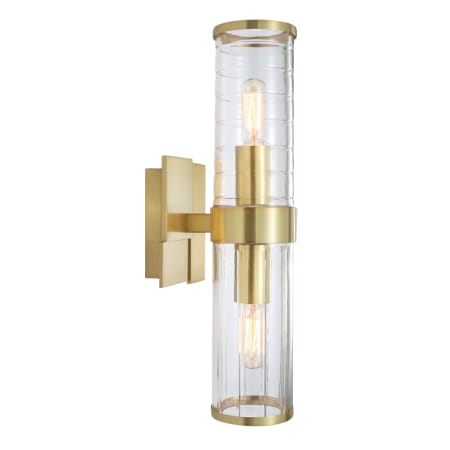 A large image of the Norwell Lighting 8149-CL Satin Brass