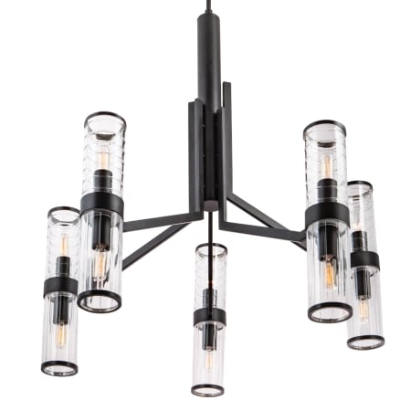 A large image of the Norwell Lighting 8150-CL Matte Black