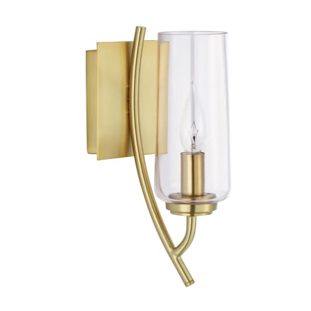 A large image of the Norwell Lighting 8153-CL Satin Brass