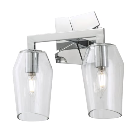 A large image of the Norwell Lighting 8162-CL Chrome
