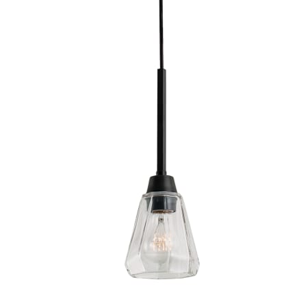 A large image of the Norwell Lighting 8284 Acid Dipped Black
