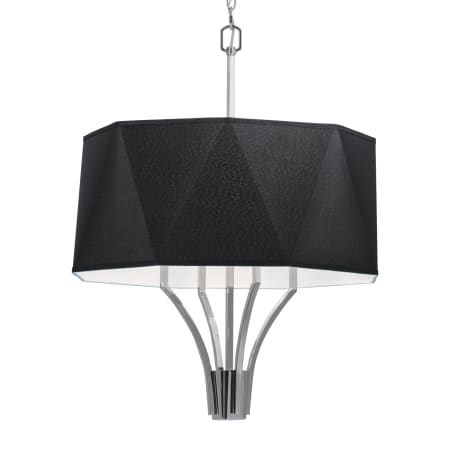 A large image of the Norwell Lighting 8292 Polished Nickel / Black