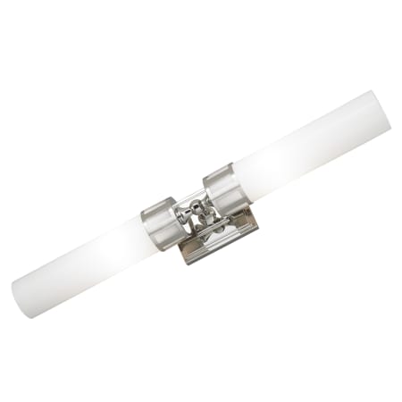 A large image of the Norwell Lighting 9652 Chrome with Shiny Opal Glass