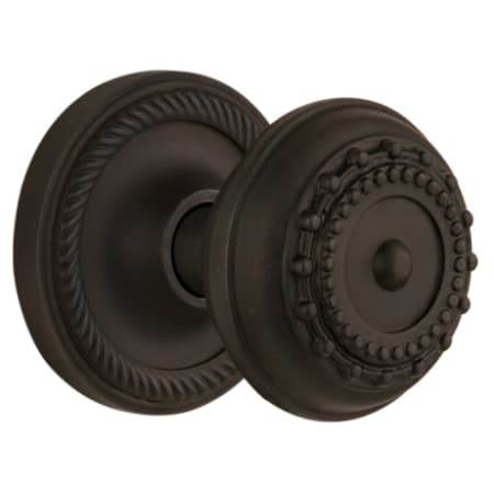 A large image of the Nostalgic Warehouse ROPMEA_PSG_238_NK Oil-Rubbed Bronze