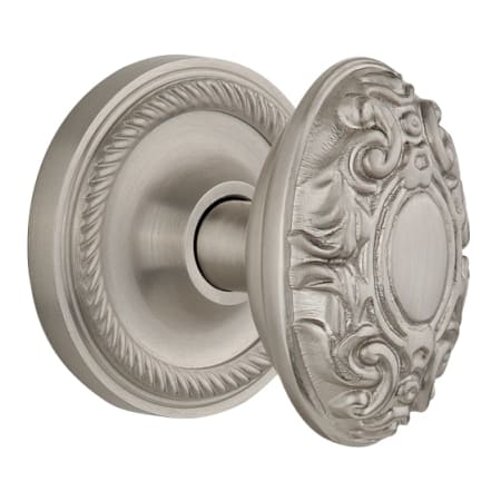 A large image of the Nostalgic Warehouse ROPVIC_DP_NK Satin Nickel